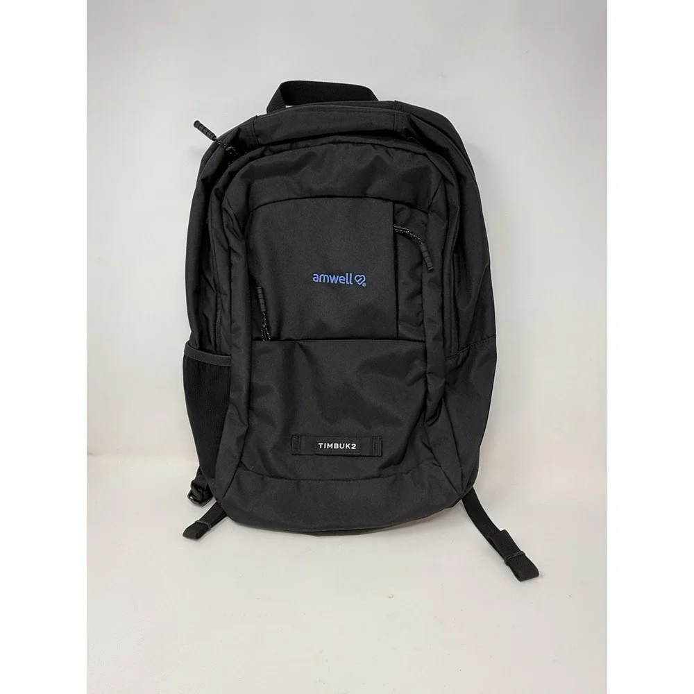 Timbuk2 Parkside Eco Black Backpack 3840-3 Company‎ Logo Bag